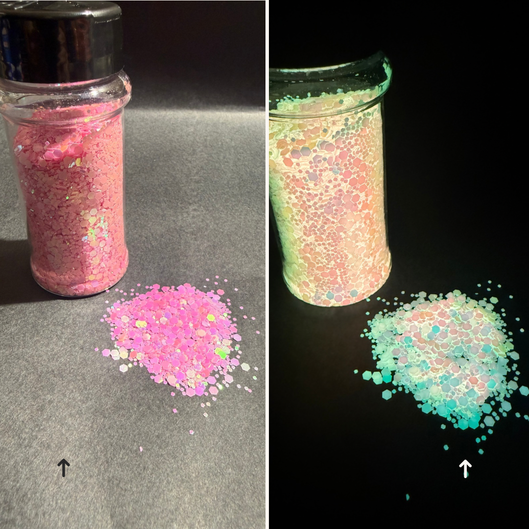 Austin Afterglow Glow Glitter