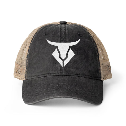Women's Washed Mesh-Back Cap