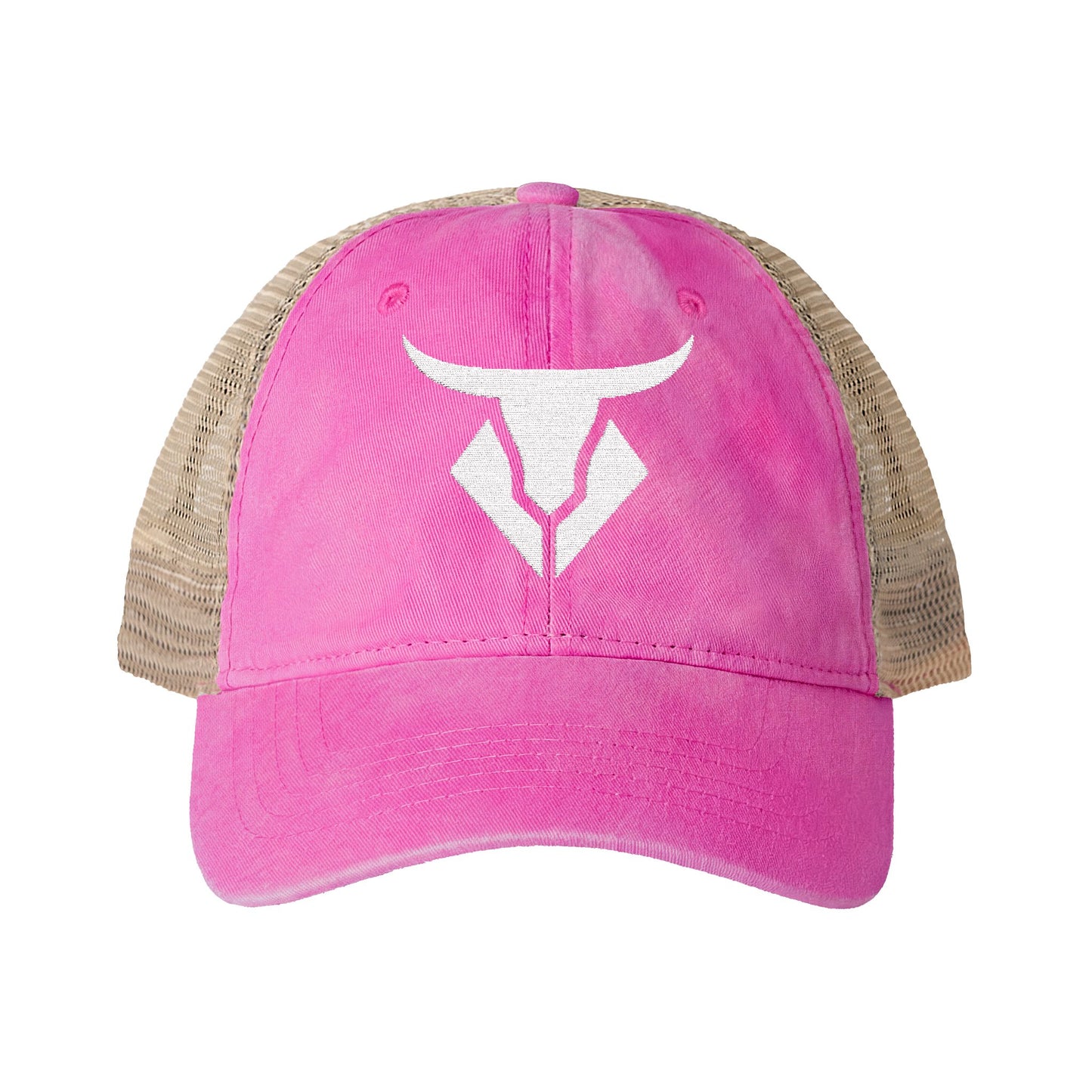 Women's Washed Mesh-Back Cap