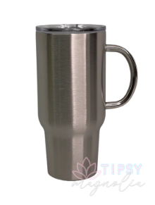 24oz Tipsy Magnolia Travel Mug - Screw Lid