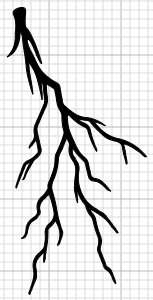 Glow Lightning 4" Vinyl Decal 6