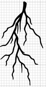 Glow Lightning 4" Vinyl Decal 4