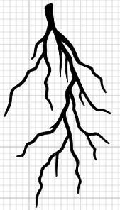 Glow Lightning 4" Vinyl Decal 3