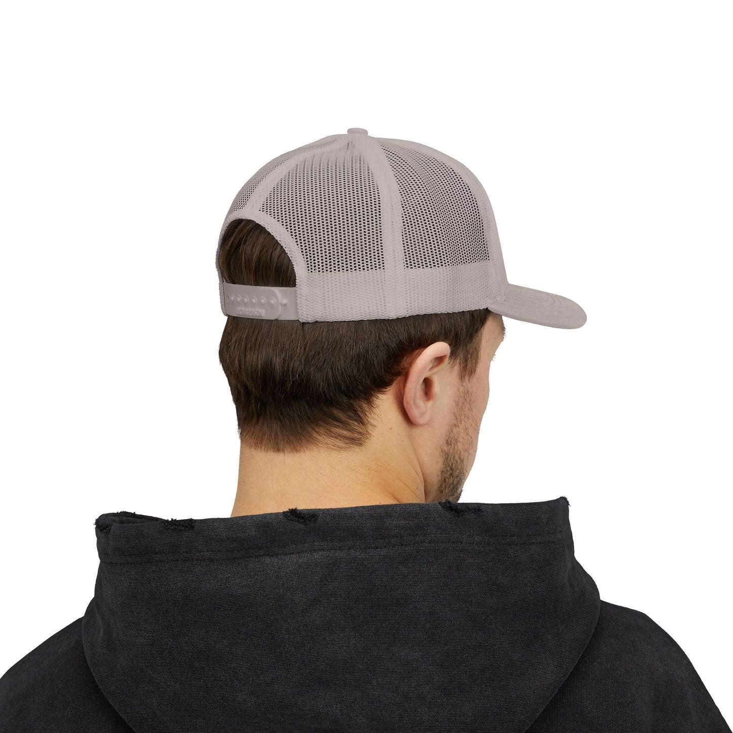 Bull Head Snapback Trucker Cap — Minimalist Ranch & Rodeo Logo Hat