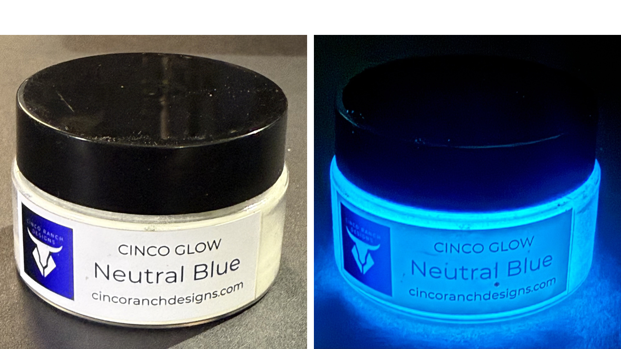 Neutral Blue Glow Powder