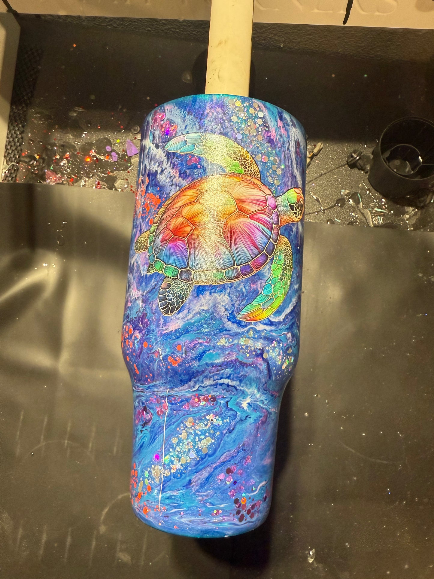 32oz Turtle Tipsy Magnolia