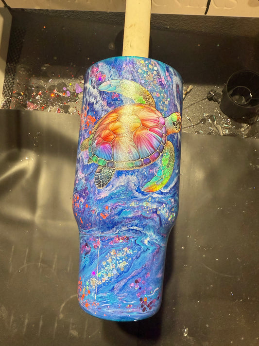 32oz Turtle Tipsy Magnolia