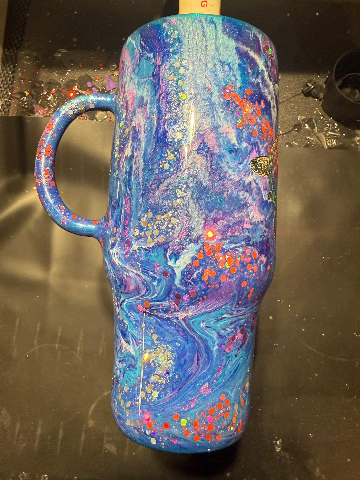 32oz Turtle Tipsy Magnolia