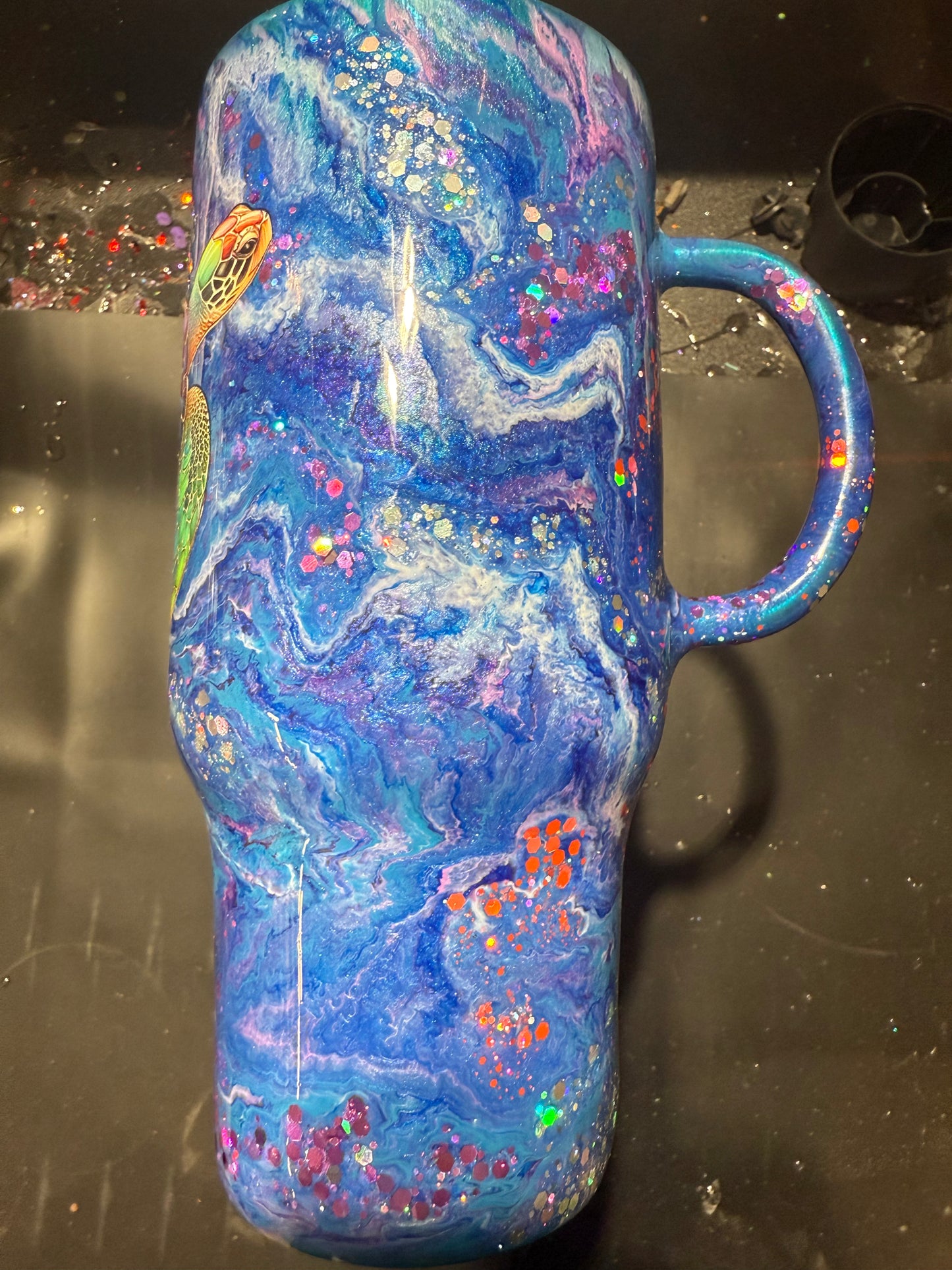 32oz Turtle Tipsy Magnolia