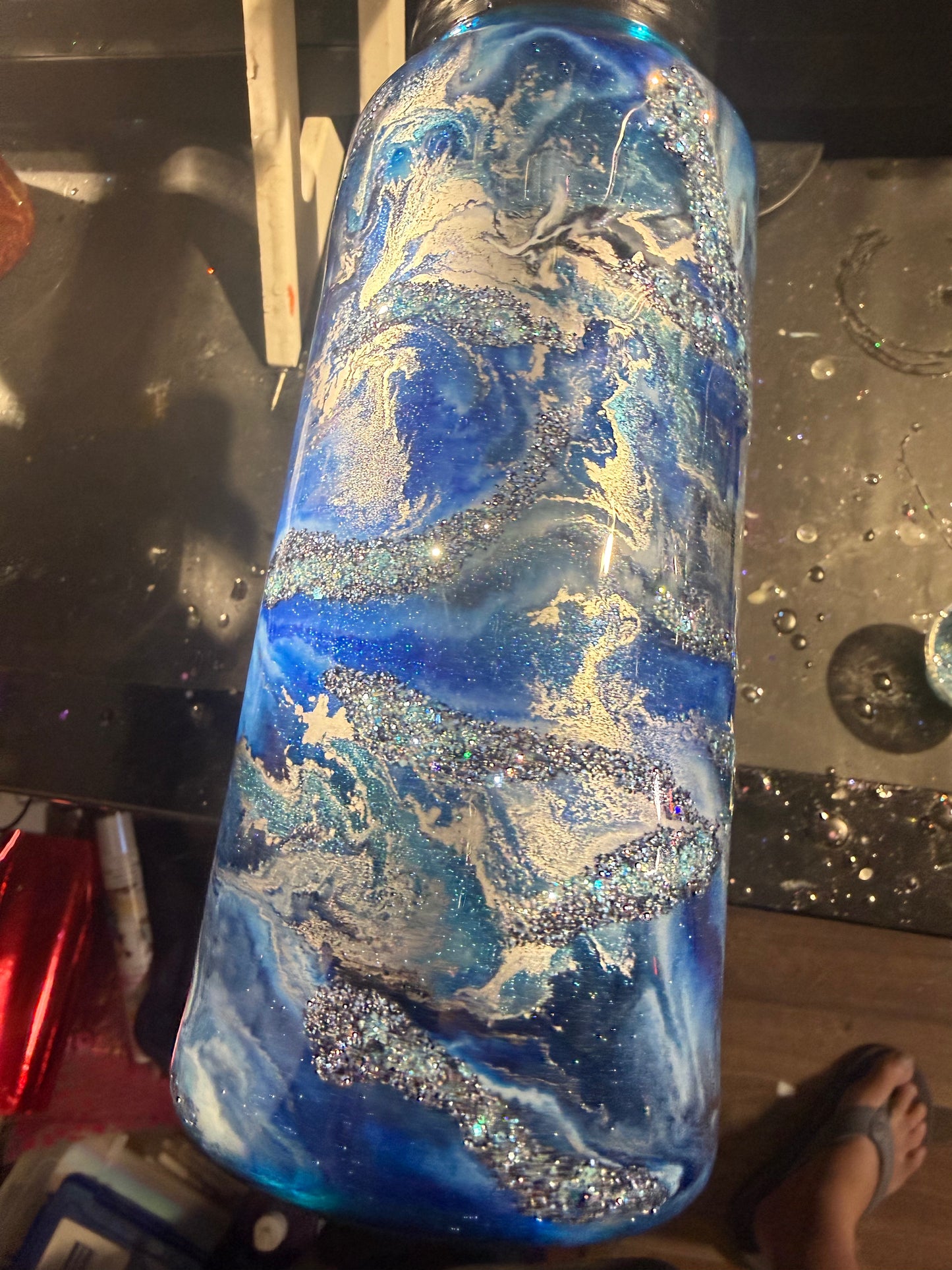 Blue Glow 32oz Hydro Duo