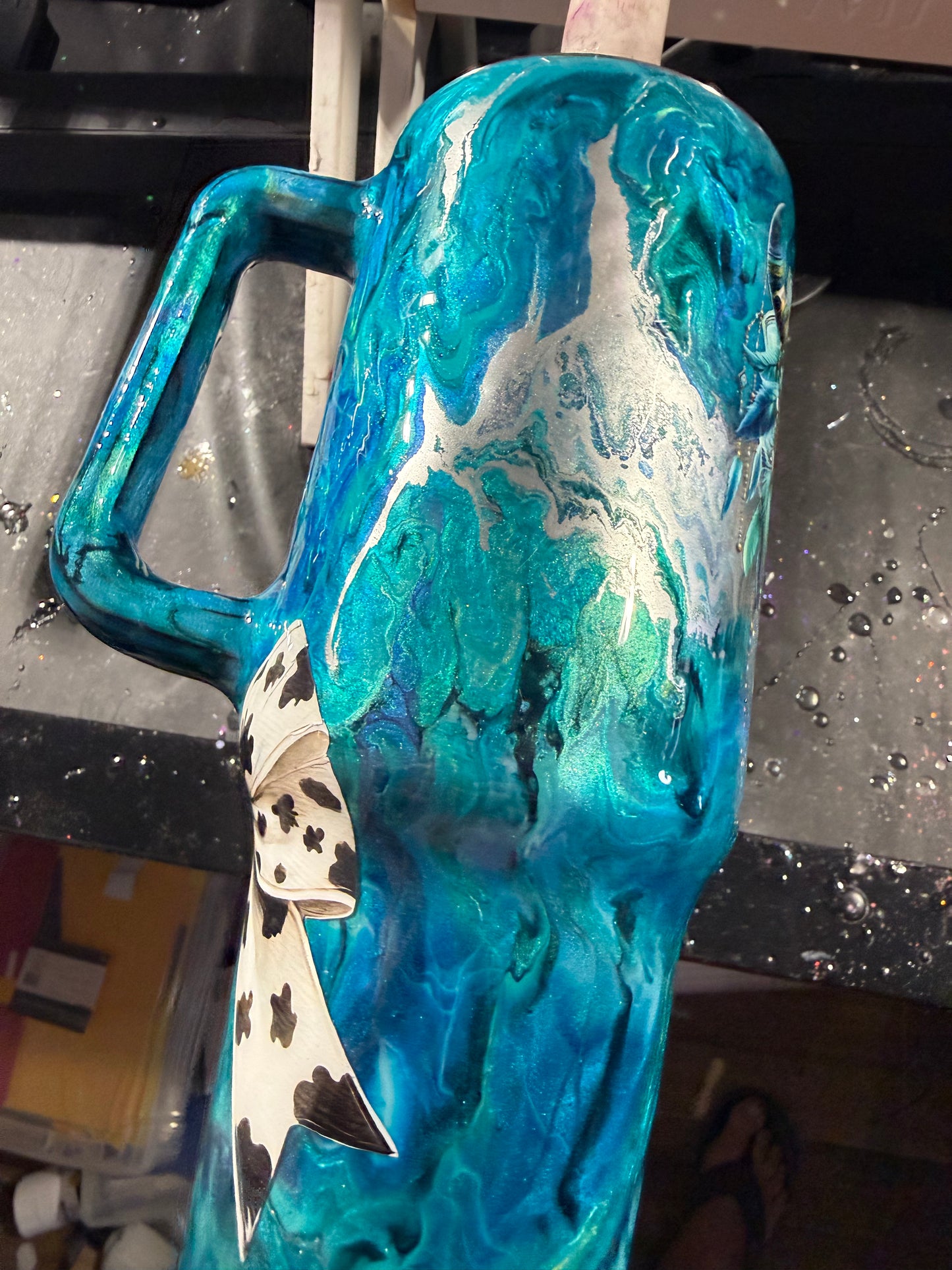 40oz Handle Tumbler