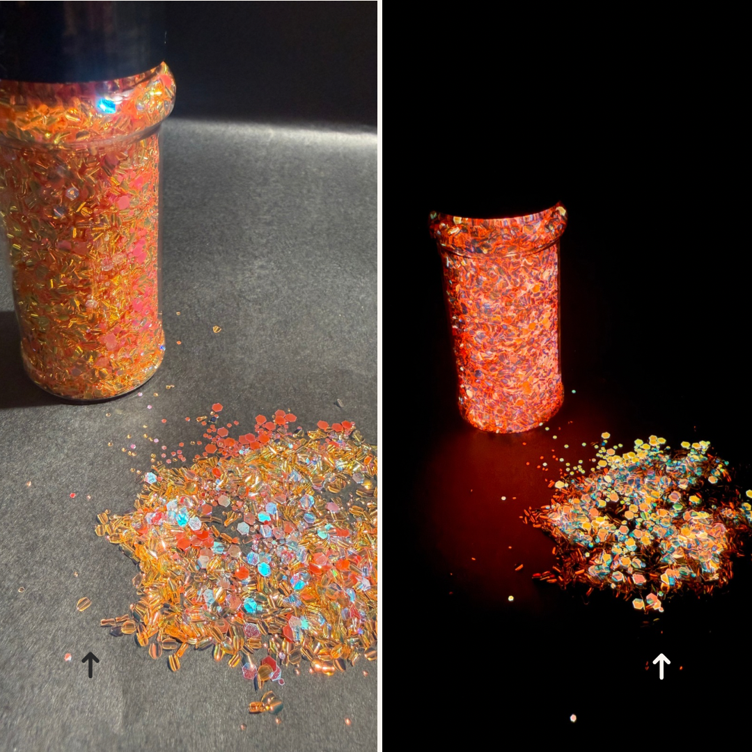 10 Bottle Glow Glitter Bundle