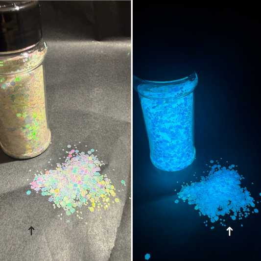 Bluebonnet Glow Glitter