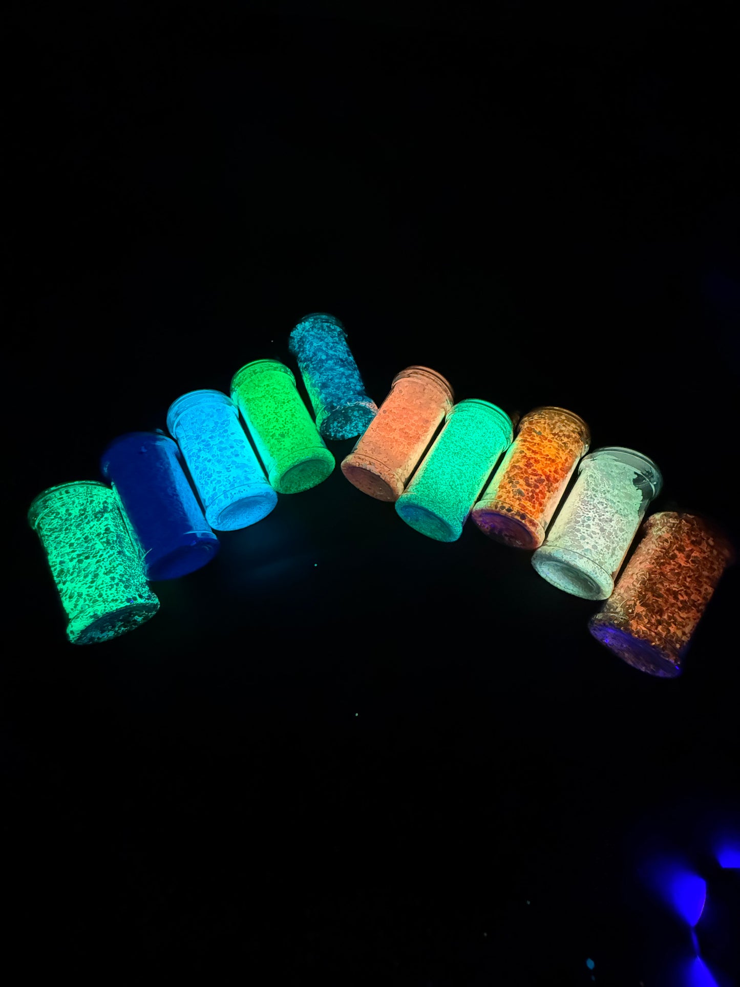 10 Bottle Glow Glitter Bundle