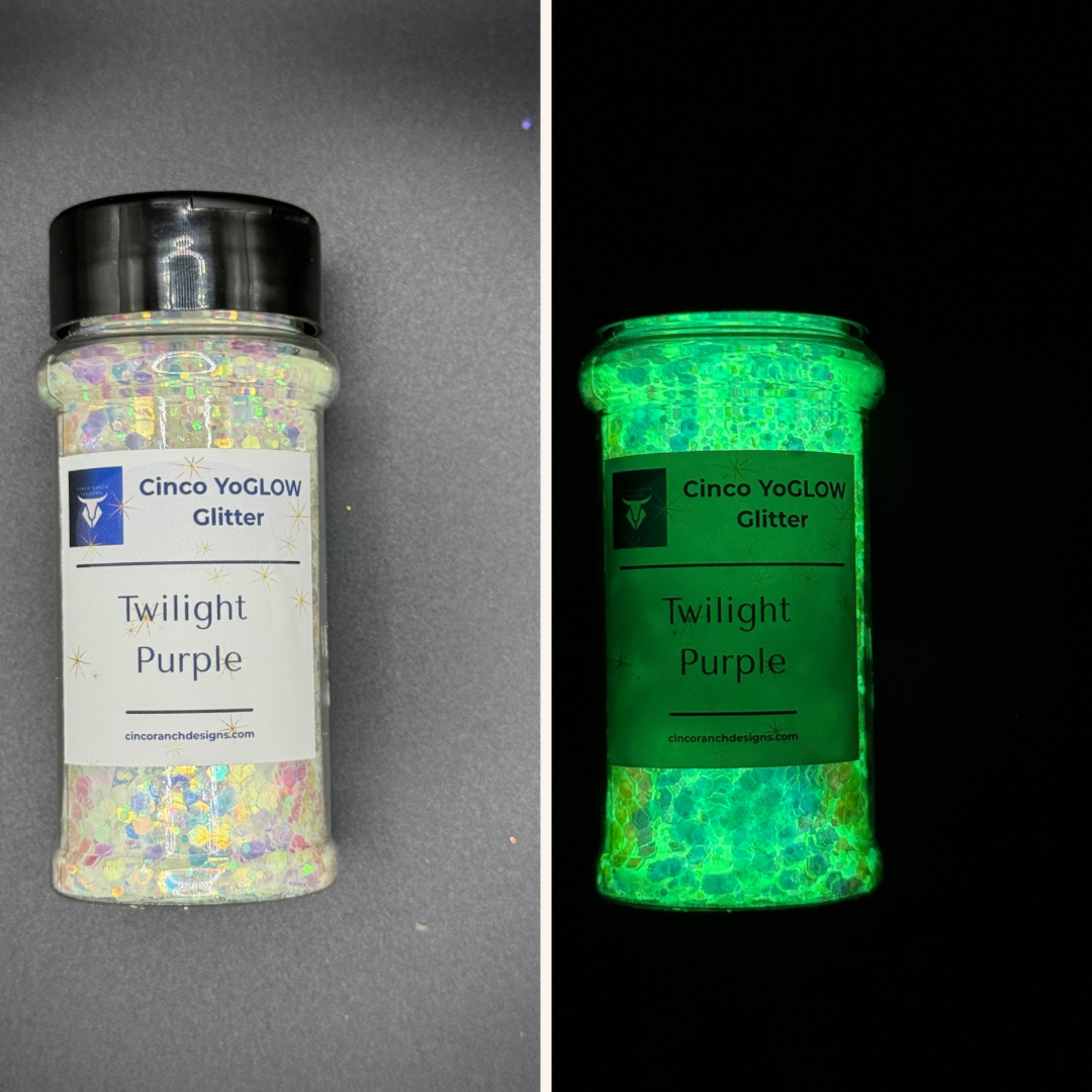 Twilight Purple Glitter